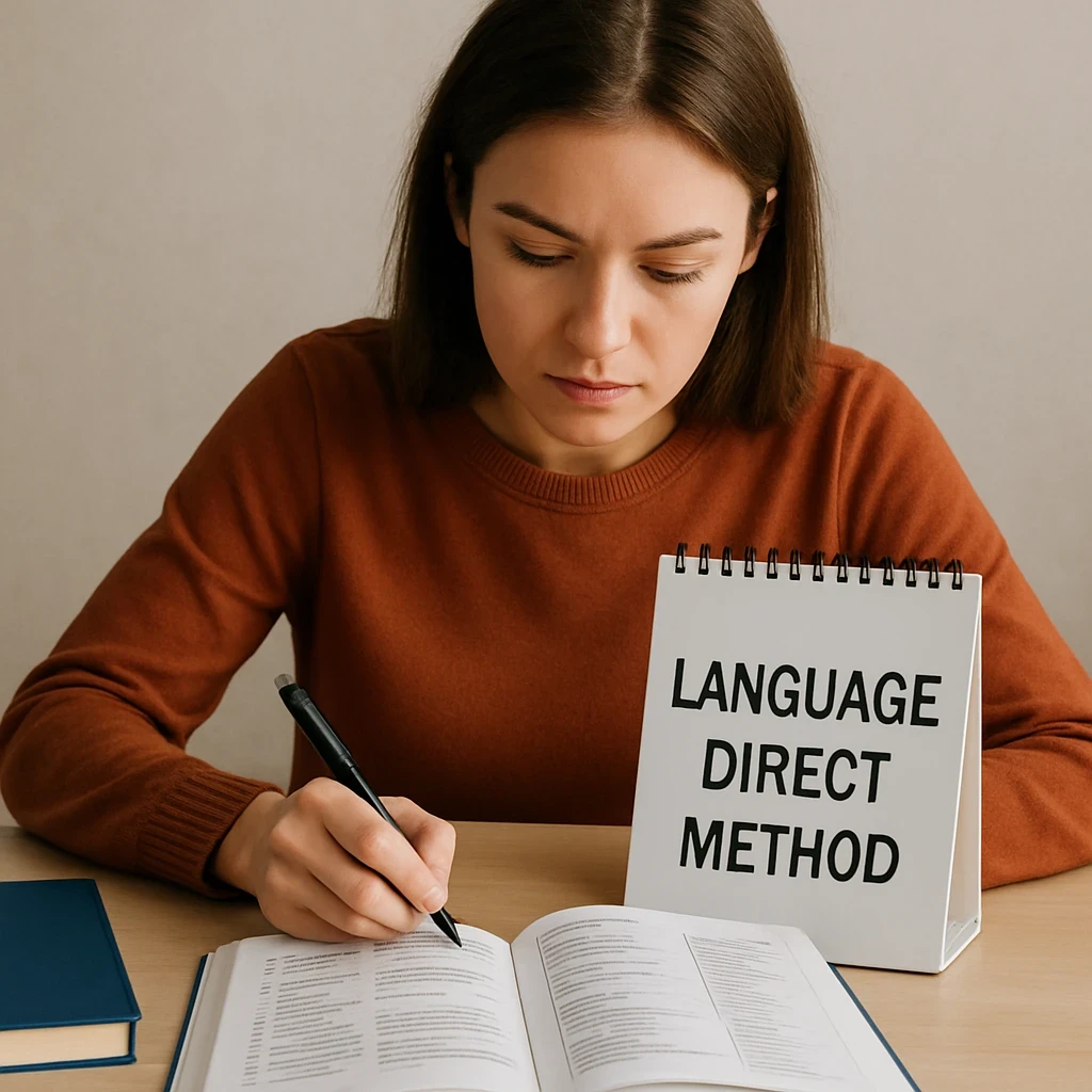 Dlaczego metoda bezpośrednia nauki języka skraca czas opanowania mowy?